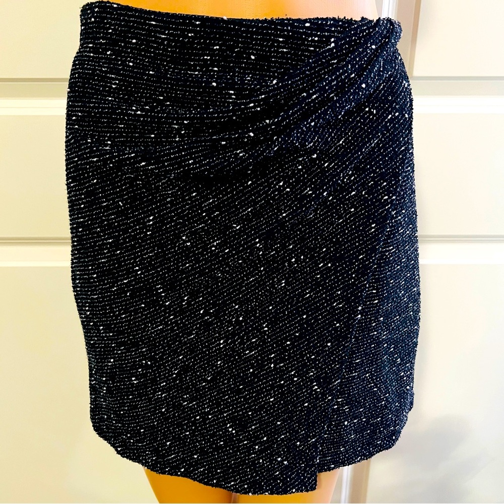 New Max Studio Women's Tweed Mini Skirt - Picture 8 of 11